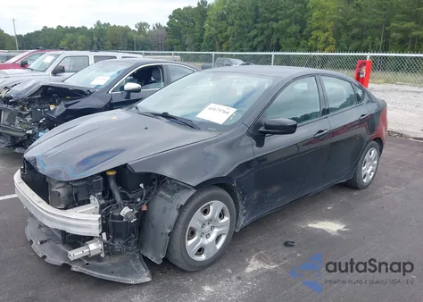 2016 Dodge Dart Se from USA, damaged, VIN 1C3CDFAA8GD644641